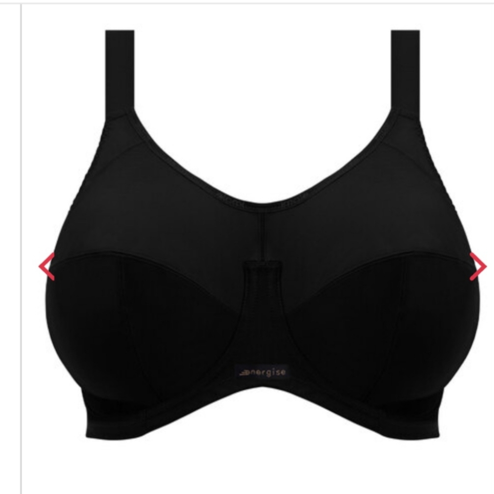 Elomi Black Full-Coverage Underwire Bra
